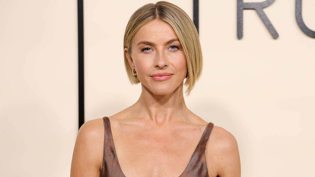 Julianne Hough rocks leopard-print and snakeskin bikinis during tropical getaway in Fiji