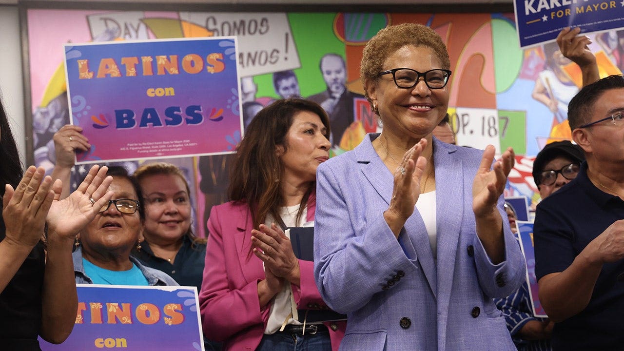 Karen Bass announces major new Hollywood endorsement ahead of Los Angeles mayoral race Karen Bass announces major new Hollywood endorsement ahead of Los Angeles mayoral race