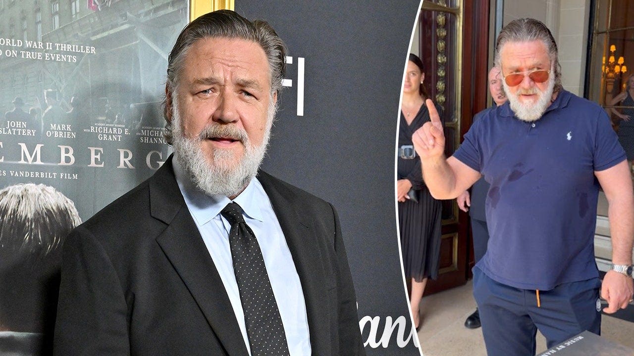 Russell Crowe's blunt warning to autograph seekers outside Paris hotel sparks heated online debate