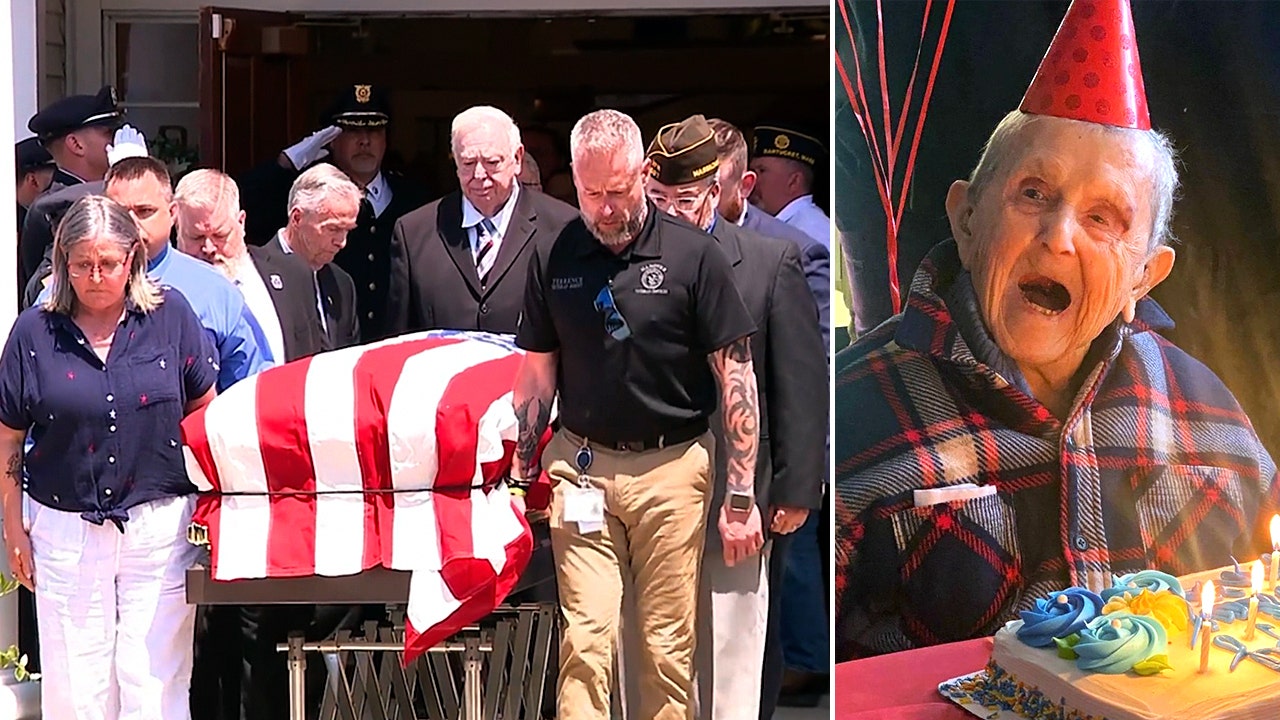 ‘Nobody should go alone’: 1,500 strangers honor WWII veteran with no known family ‘Nobody should go alone’: 1,500 strangers honor WWII veteran with no known family