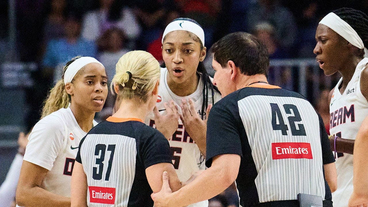 Angel Reese dragged to floor in flagrant foul as Atlanta Dream rout Toronto Tempo