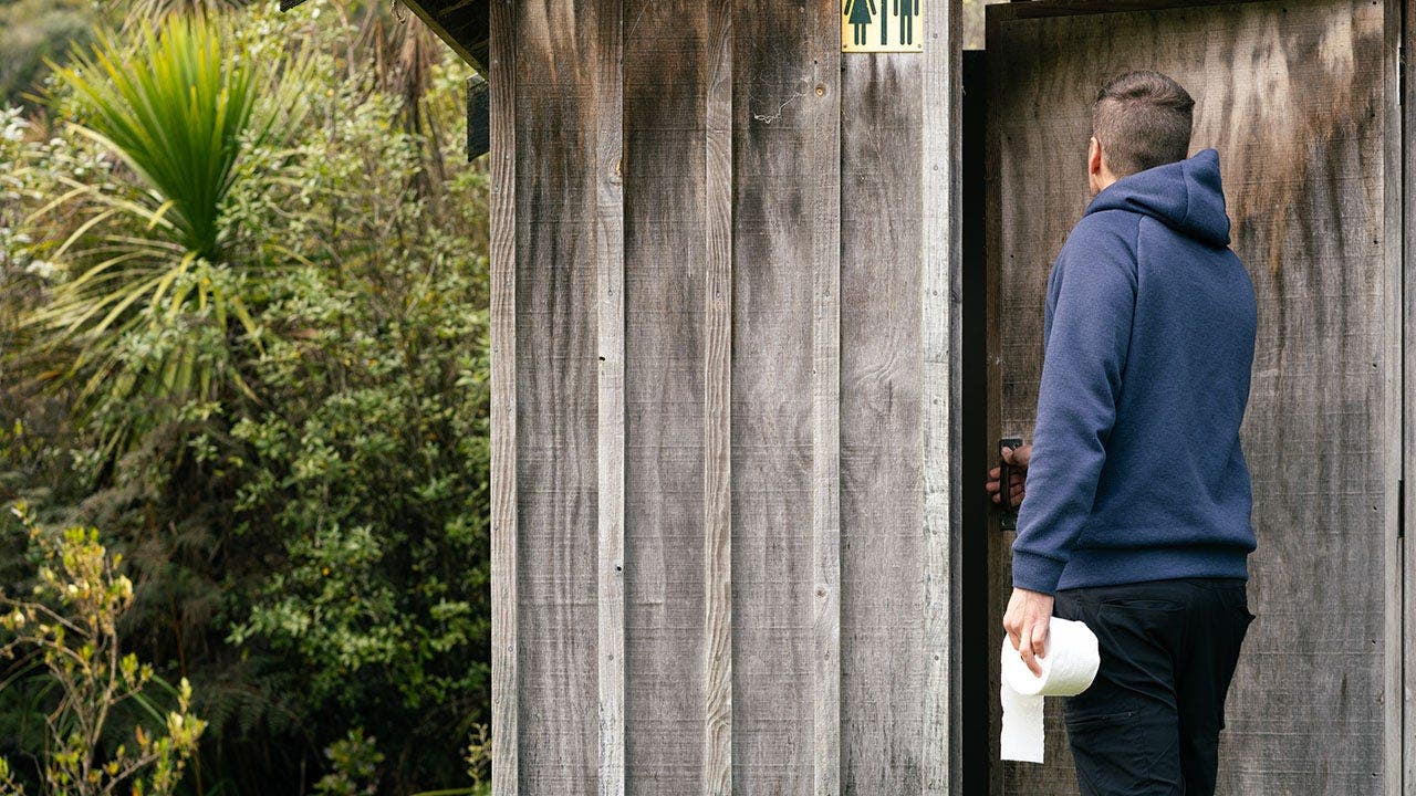 Man falls into vault toilet at campground, reminding us nothing is worth retrieving from a toilet Man falls into vault toilet at campground, reminding us nothing is worth retrieving from a toilet