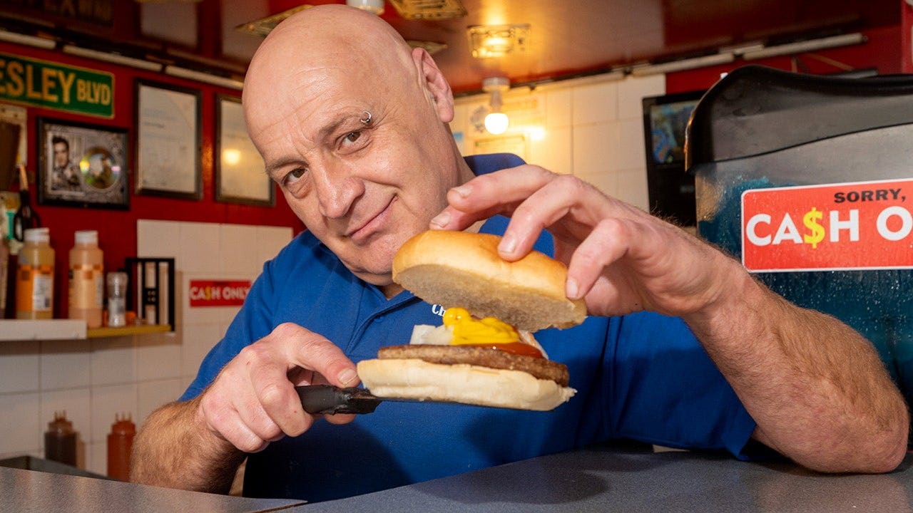 Owner of viral .34 burger stand shares secret to keeping prices unchanged since 2006 Owner of viral .34 burger stand shares secret to keeping prices unchanged since 2006