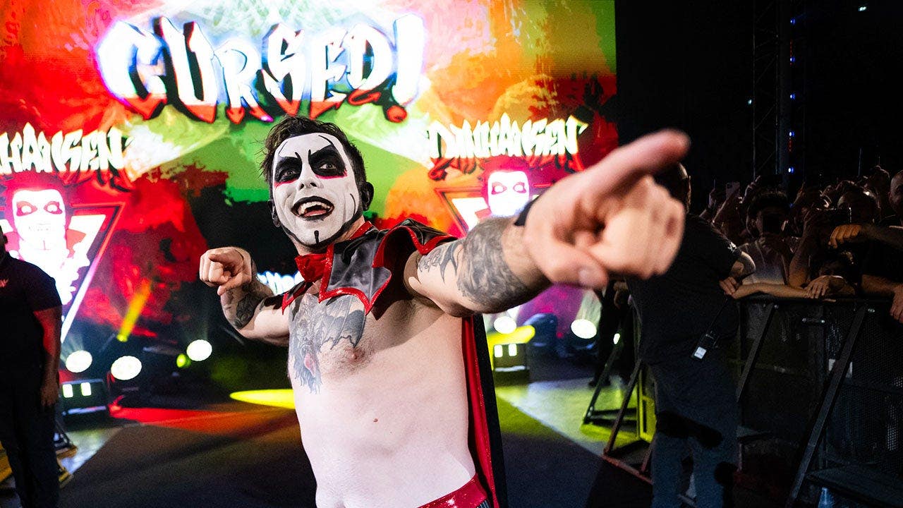 WWE star Danhausen throws his hat in the ring for UK prime minister WWE star Danhausen throws his hat in the ring for UK prime minister