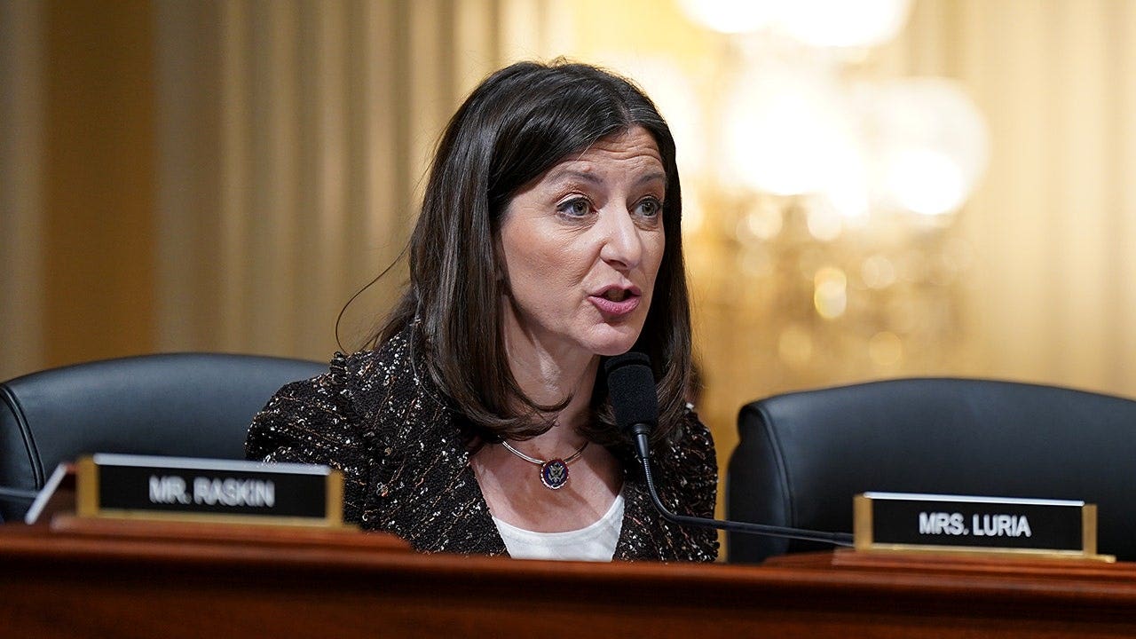 Former Rep. Elaine Luria went on camera with a stock trading record Former Rep. Elaine Luria went on camera with a stock trading record
