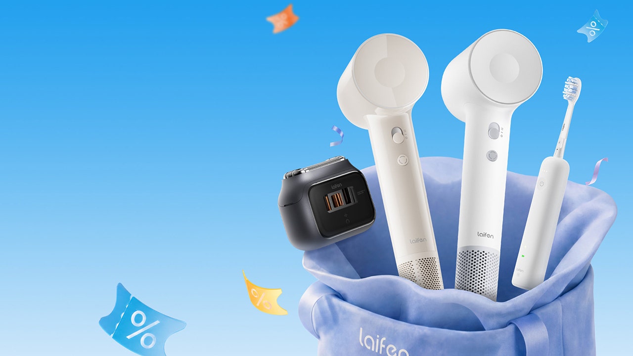 Upgrade your routine with 40% off Laifen hair dryers and electric toothbrushes