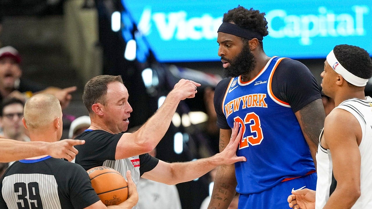 NBA rescinds Mitchell Robinson’s technical foul from Game 2 of Finals after reviewing shoving match NBA rescinds Mitchell Robinson’s technical foul from Game 2 of Finals after reviewing shoving match