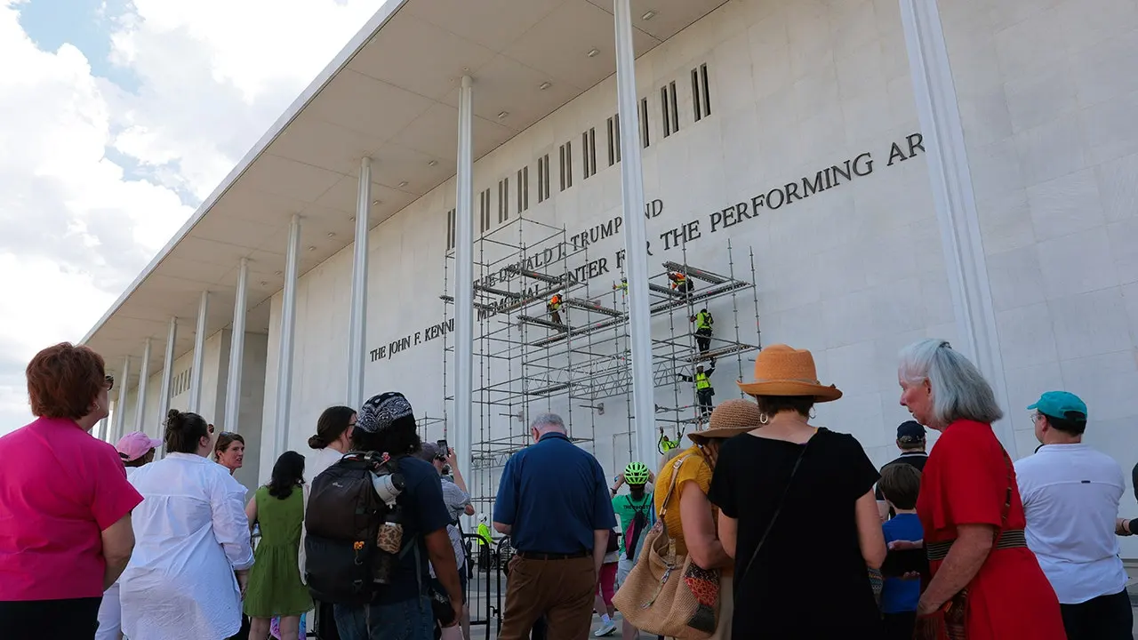 Trump's name remains on Kennedy Center as appeals court weighs emergency request