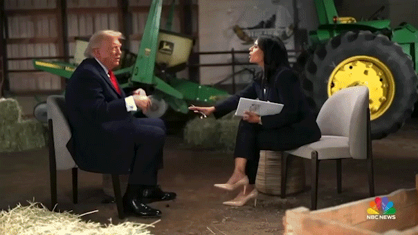 Trump storms off 'Meet the Press' interview, rips Welker, ABC, CBS, CNN as 'crooked'