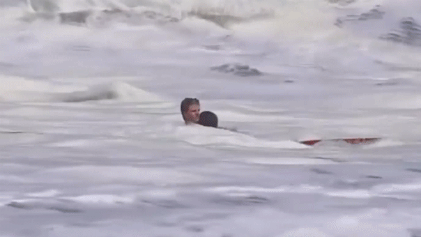 California lifeguard speaks out on heartstopping ocean rescue: 'I love what I do'