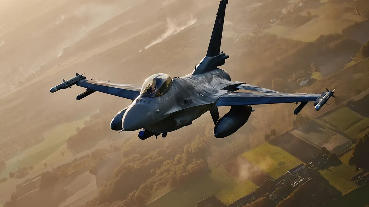 Romanian F-16 shoots down drone after airspace breach, marking first for NATO ally Romanian F-16 shoots down drone after airspace breach, marking first for NATO ally