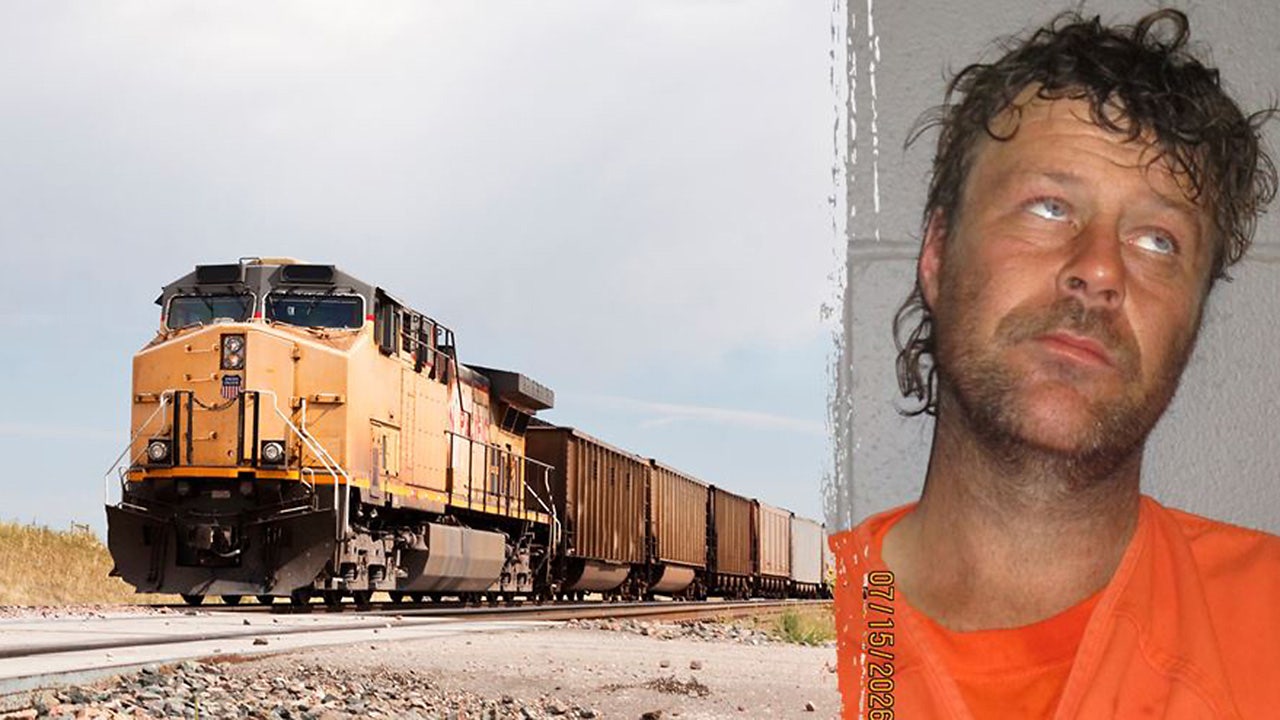 Man who allegedly rode naked atop moving locomotive busted after bizarre train stunt: sheriff Man who allegedly rode naked atop moving locomotive busted after bizarre train stunt: sheriff