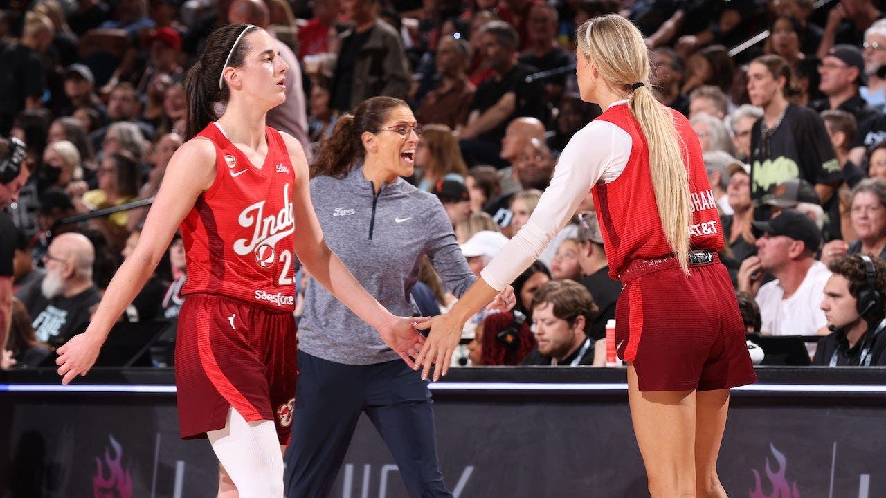 Caitlin Clark kept from reporters despite triple-double night as coach goes viral for women's sports comments