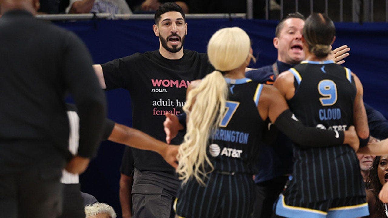 Enes Kanter Freedom ejected from Sky-Fever game after verbal altercation with Natasha Cloud Enes Kanter Freedom ejected from Sky-Fever game after verbal altercation with Natasha Cloud
