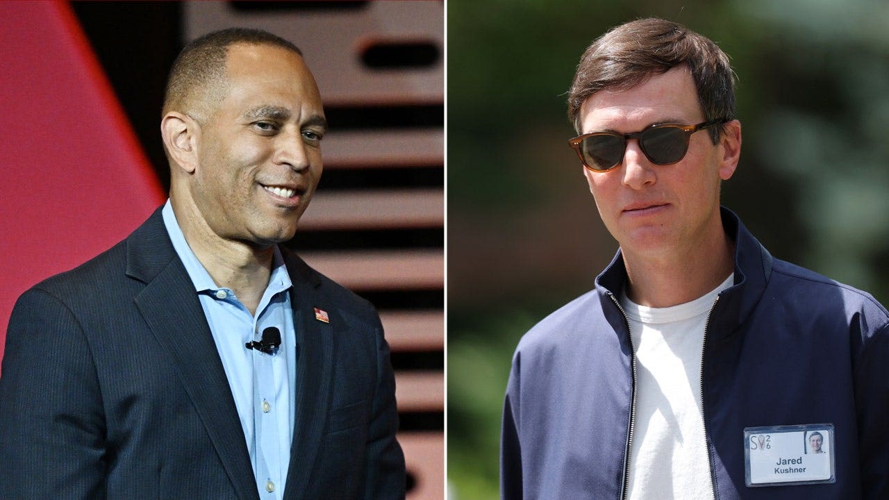 Jeffries’ reported meeting with Kushner about possible Trump cooperation draws left-wing backlash Jeffries’ reported meeting with Kushner about possible Trump cooperation draws left-wing backlash