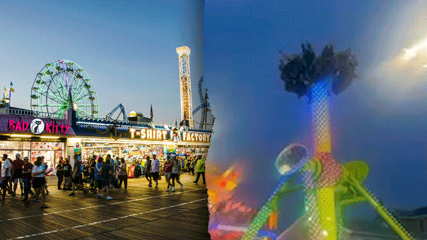 Ride malfunctions at popular Jersey Shore boardwalk, leaving riders hanging upside down