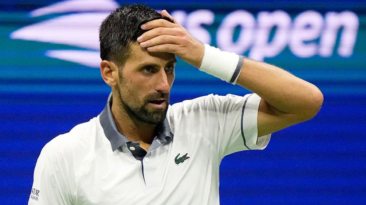Novak Djokovic suffers stunning defeat in first round of US Open after trying to battle through ailments Novak Djokovic suffers stunning defeat in first round of US Open after trying to battle through ailments