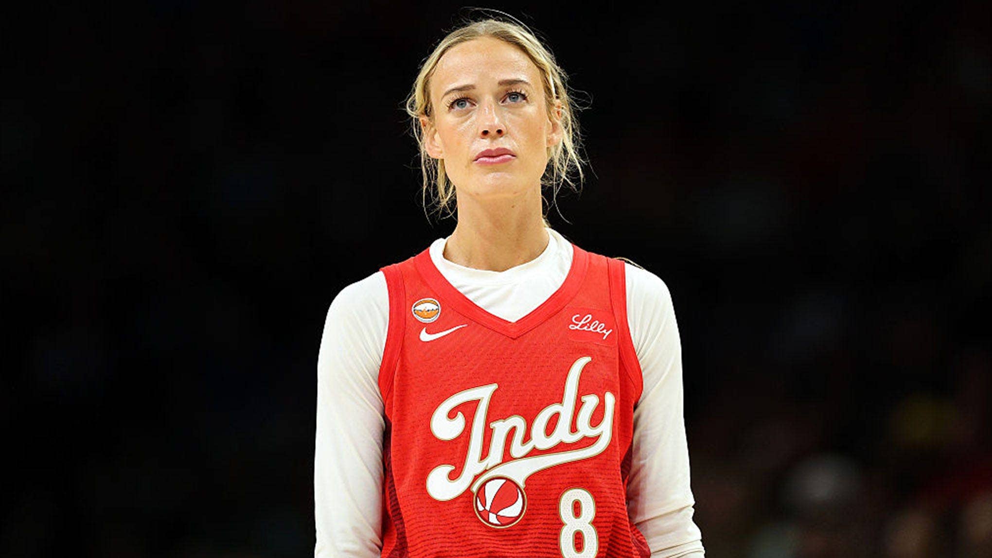 Sophie Cunningham addresses the fallout over her stance on trans athletes not belonging in women’s sports Sophie Cunningham addresses the fallout over her stance on trans athletes not belonging in women’s sports
