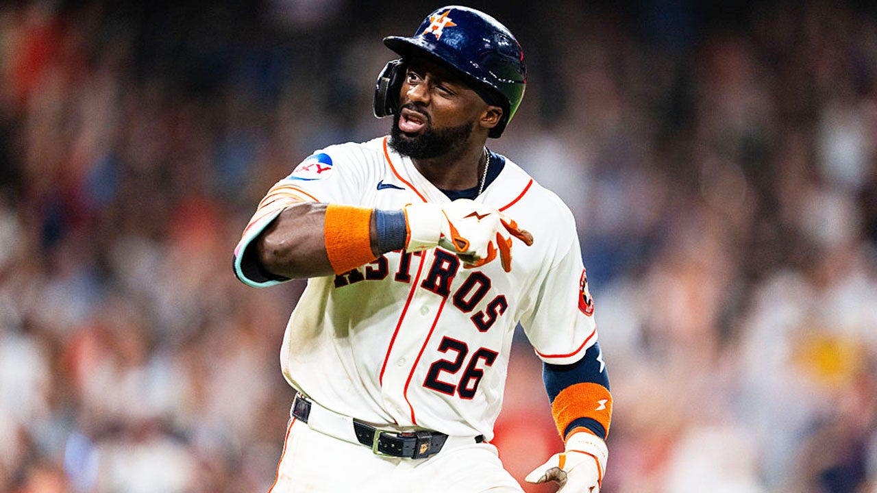 Astros player belts home run, rounds the bases and then gets devastating news after touching home Astros player belts home run, rounds the bases and then gets devastating news after touching home