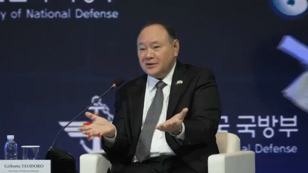 Philippines defense chief calls out China after note interrupts remarks at Seoul forum: 'Coercion, bullying'