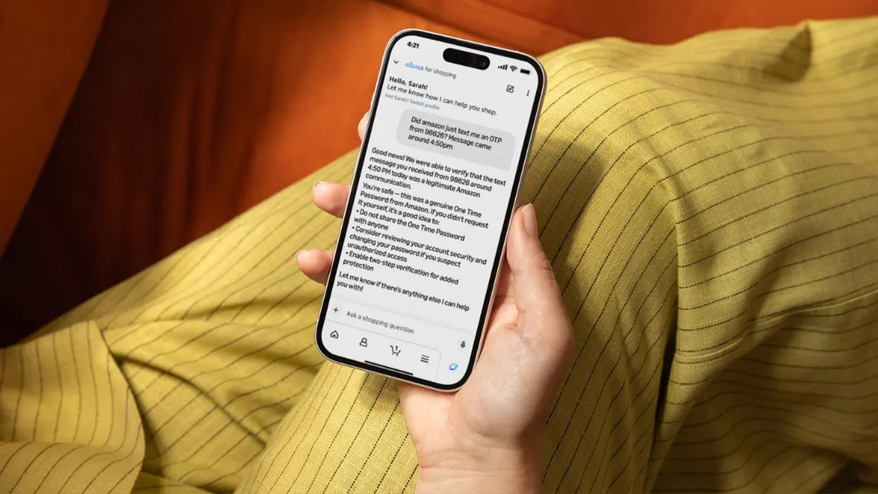 Amazon’s new Alexa for Shopping tool verifies suspicious messages now Amazon’s new Alexa for Shopping tool verifies suspicious messages now