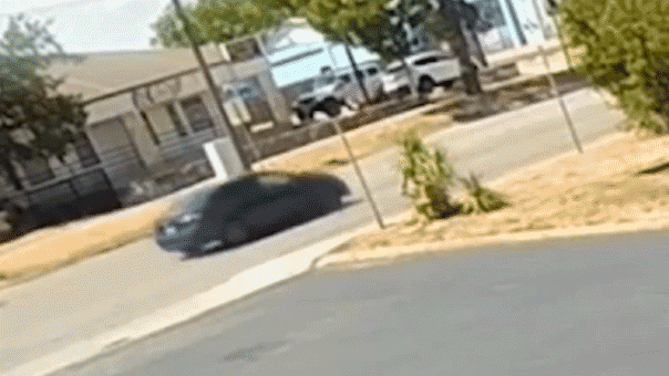 Surveillance video shows ICE chase with lights and sirens before Austin migrant shooting