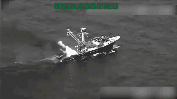US forces sink narco-refueling station linked to Ecuadorian cartel in Pacific: SOUTHCOM