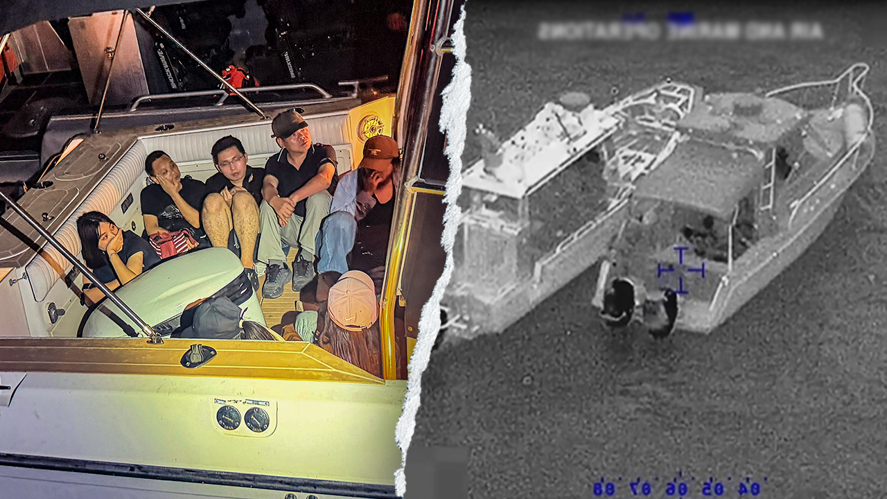 SEE IT: Chinese nationals intercepted in ‘extremely dangerous’ infiltration attempt near Florida coast SEE IT: Chinese nationals intercepted in ‘extremely dangerous’ infiltration attempt near Florida coast