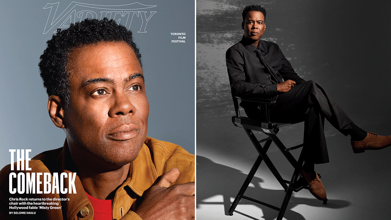 Chris Rock on Variety cover