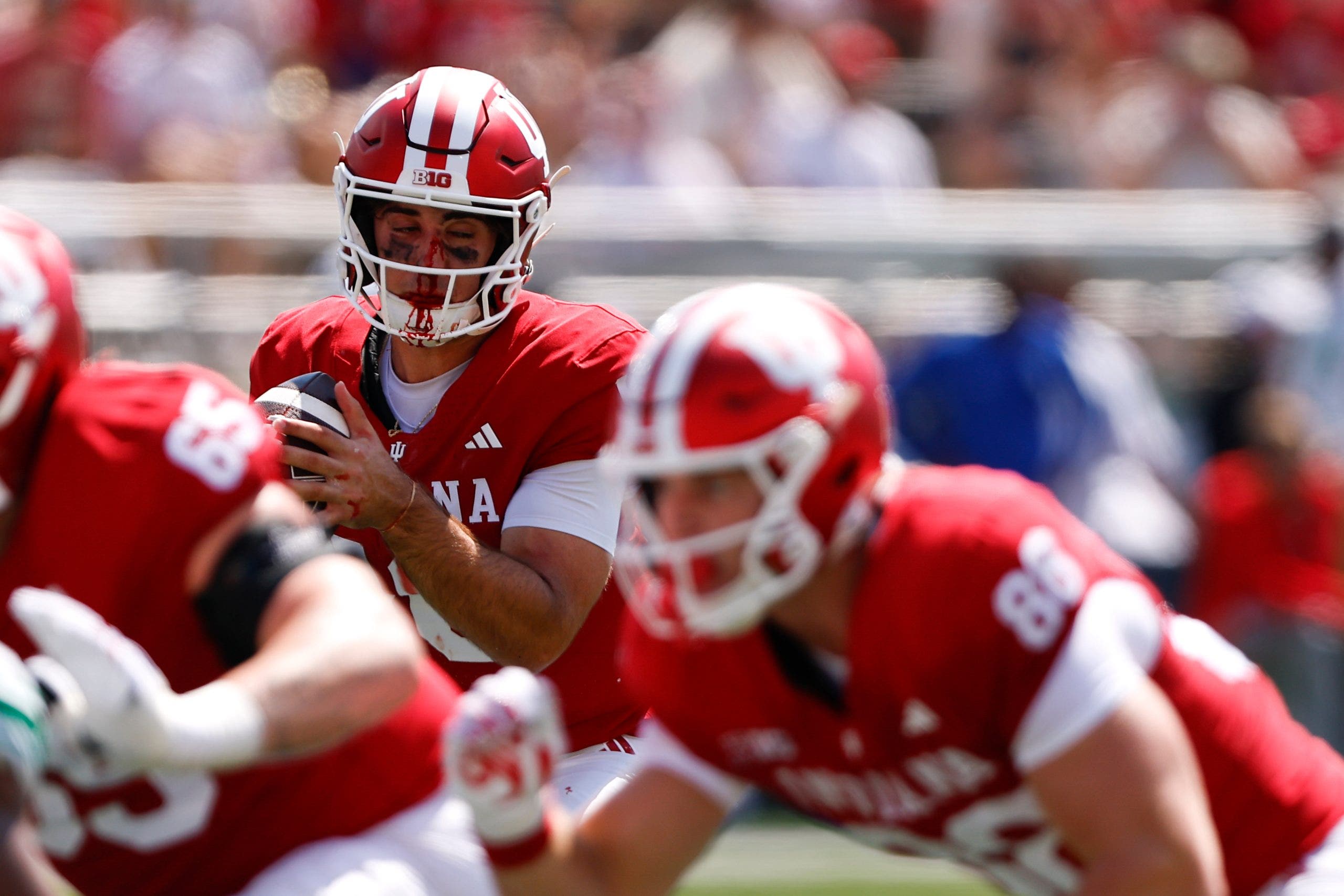 Indiana QB Josh Hoover delivers the greatest “football guy” moment of the season so far Indiana QB Josh Hoover delivers the greatest “football guy” moment of the season so far
