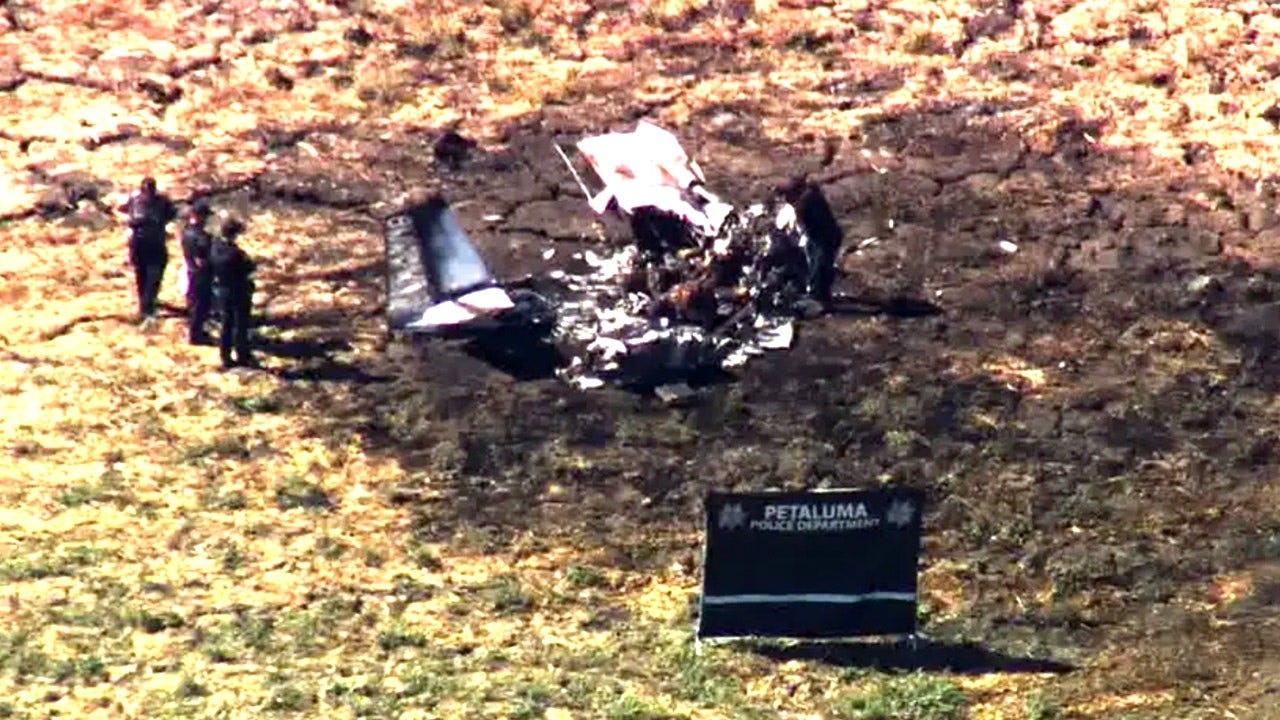 Petaluma Municipal Airport plane crash in California kills 2, NTSB investigates