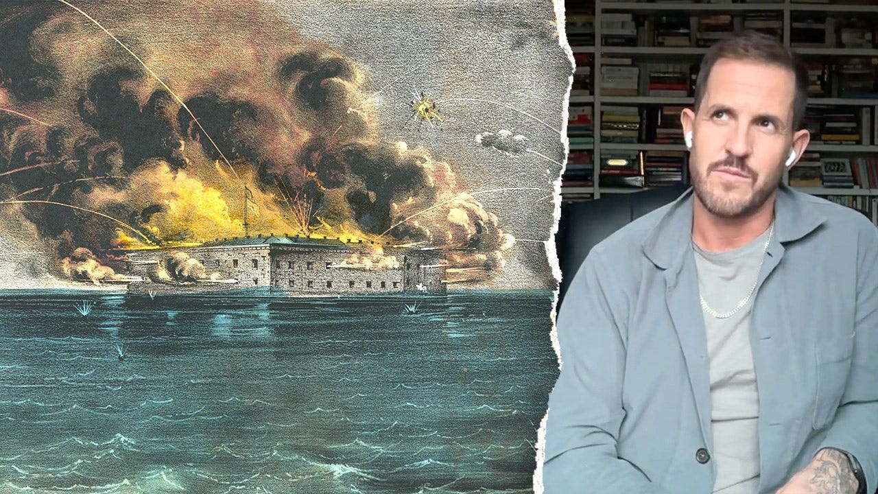 Historian Dan Jones links Fort Sumter and Fort Pulaski to castles