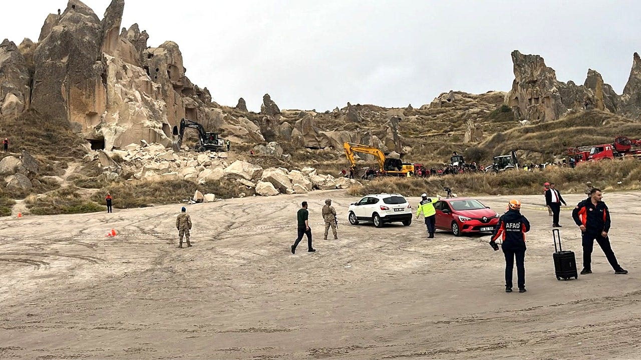 3 killed, 5 injured at popular tourist hot spot after rocks suddenly tumble down