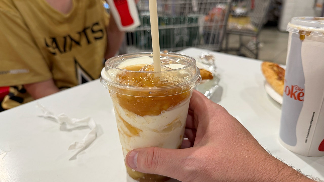 Costco apple pie sundae with soft serve is .99 for limited time