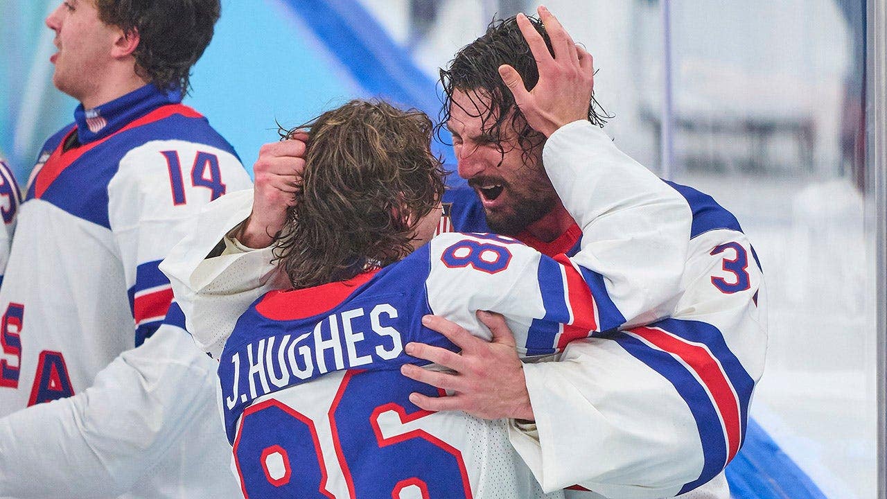 Team USA’s Olympic hockey heroes reunite as Jack Hughes’ Devils land goalie Connor Hellebuyck in blockbuster