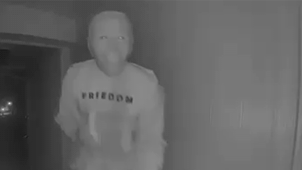 Stranger in Biden mask pulls bizarre Texas doorstep stunt as police issue warning