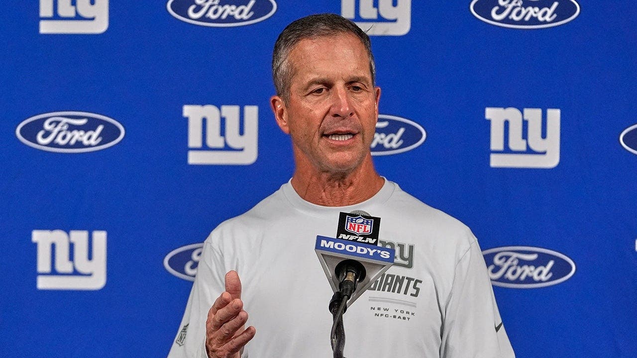 John Harbaugh backs Cam Skattebo, rips NFL for controversial flag: 'That's the way you're supposed to run'