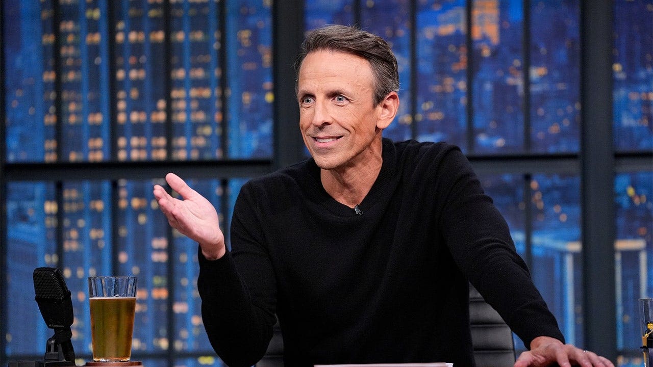 Seth Meyers admits shock over second Trump victory prompted sit-down with late-night team to adjust tone