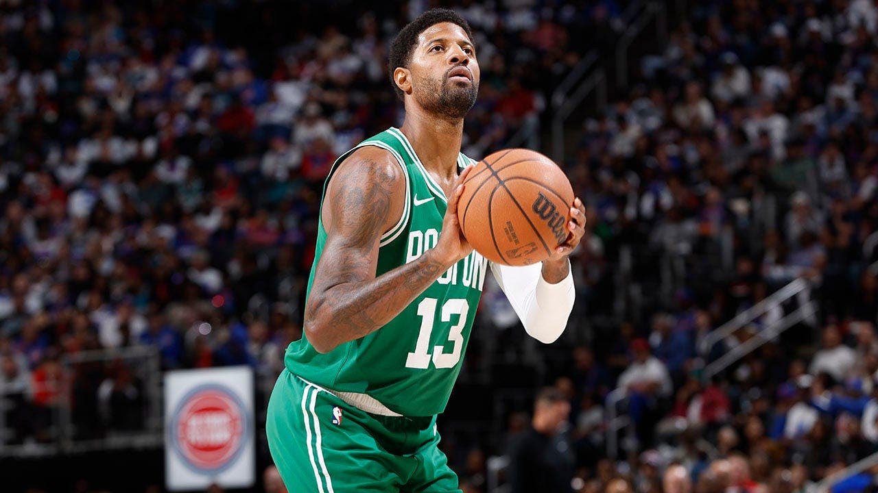 Boston Celtics’ Paul George hit with flopping fine after 38-point debut ends in collapse