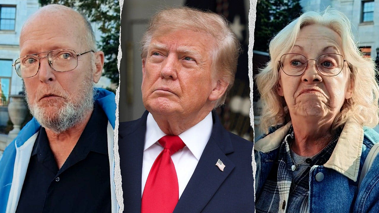 Trump's not on the ballot but swing state voters still cast ballots with MAGA in mind