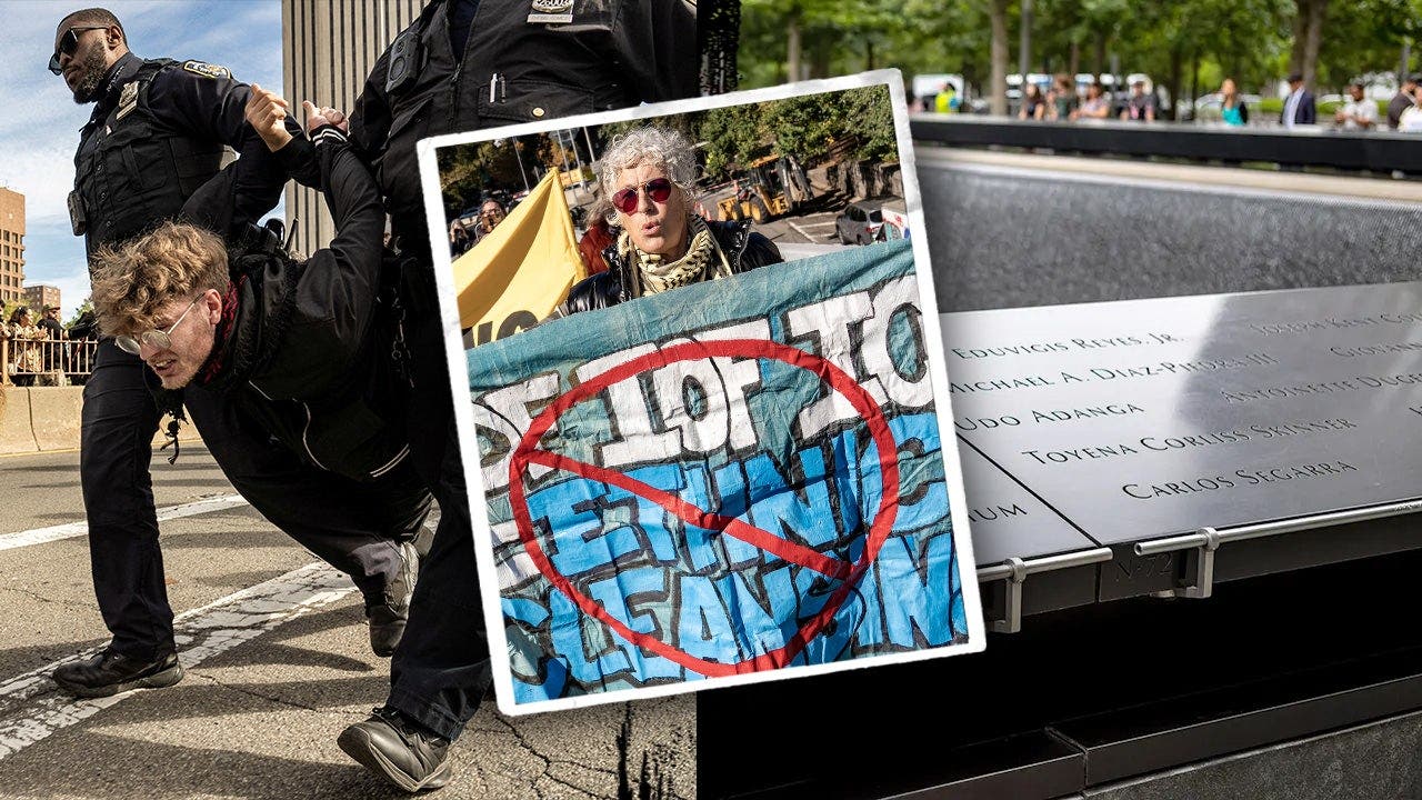 Radicals bring life in America's largest city to screeching halt and vandalize 9/11 Memorial