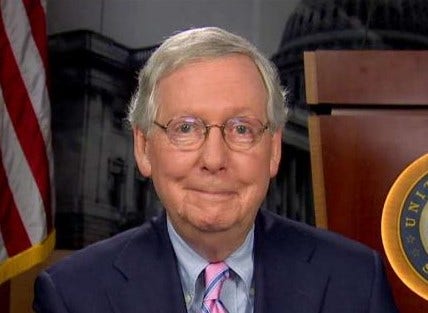 Mitch McConnell appears to freeze up during presser, led away by Senate  colleagues