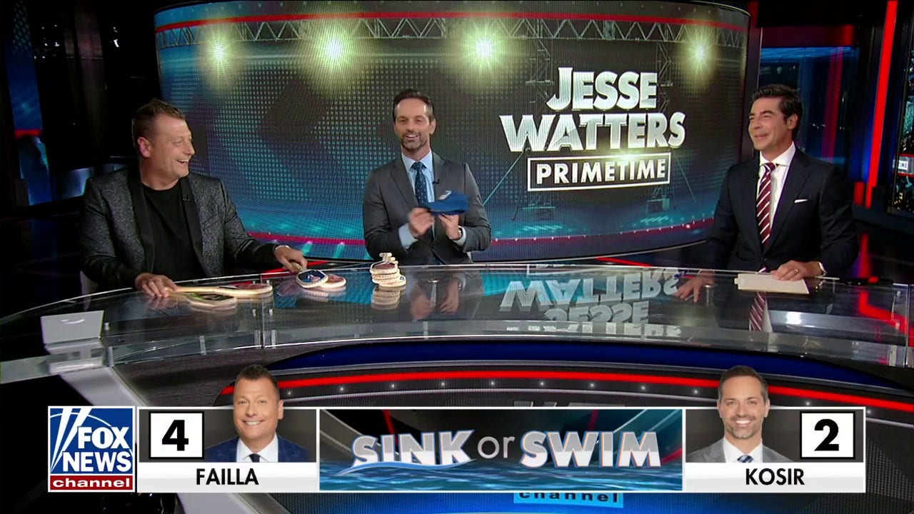 Jimmy Competes In Sink Or Swim On ‘Jesse Watters Primetime’ | Fox ...