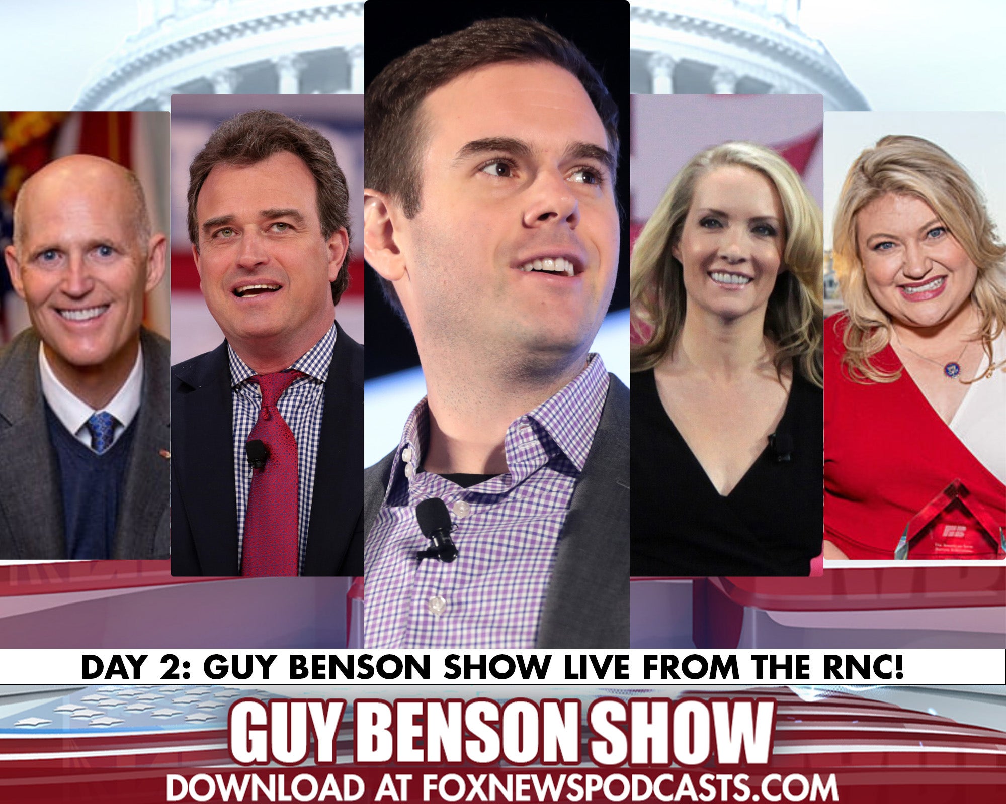 GUY BENSON SHOW: Live From the RNC Day 2 (featuring Senator Rick Scott ...