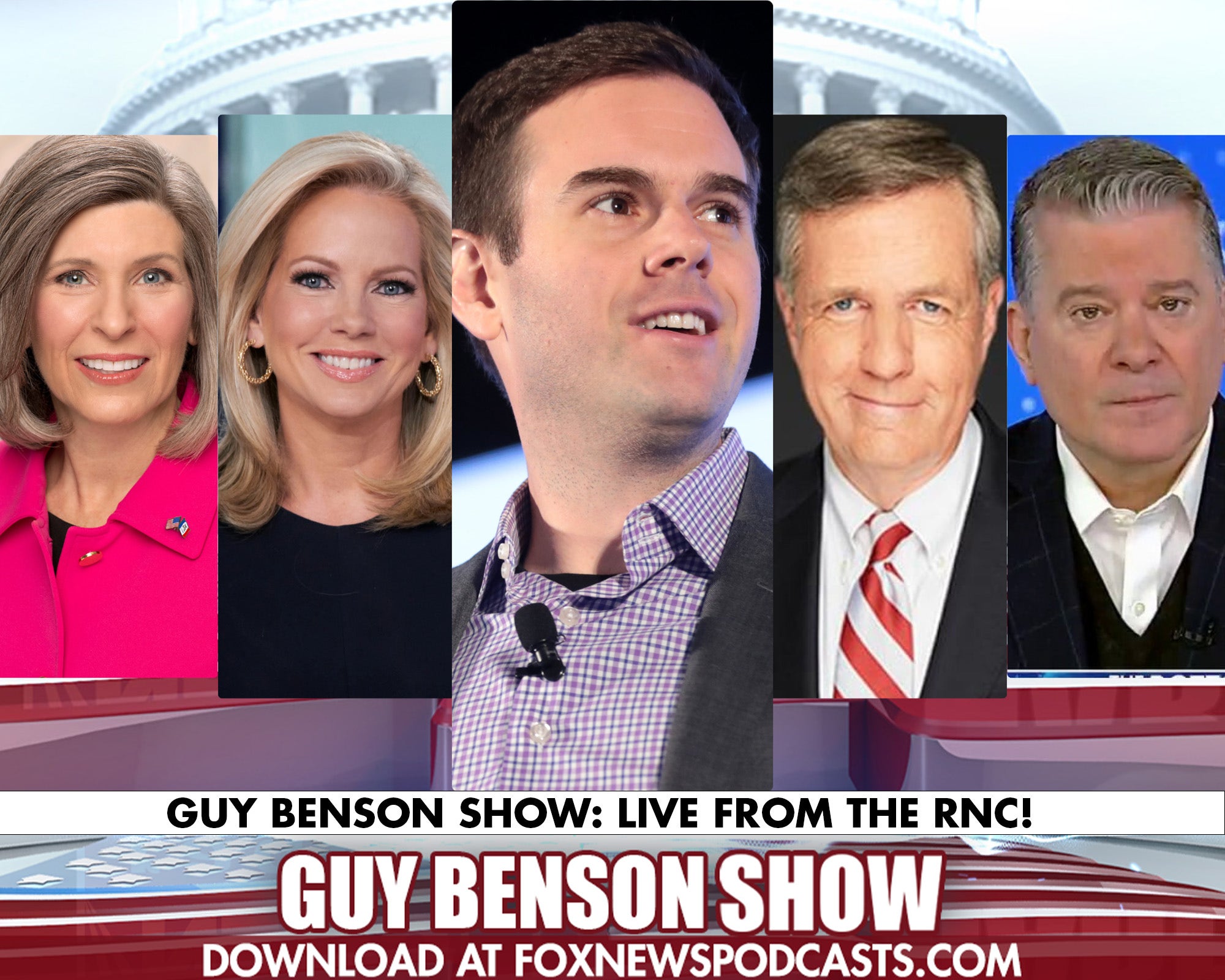 GUY BENSON SHOW: Live From the RNC Day 1 (featuring Brit Hume, Shannon ...